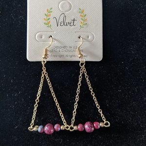 Wine Earrings